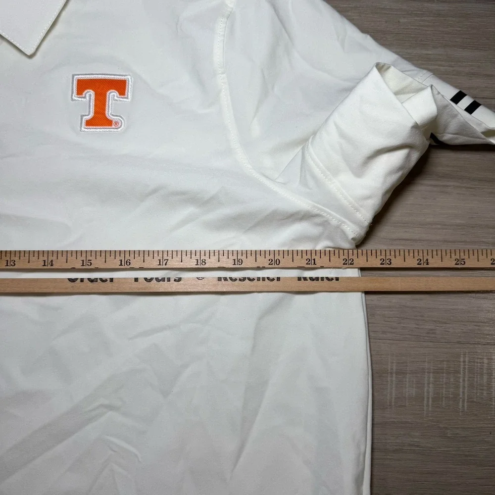 Tennessee Vols Nike On-Field Dri Fit Coaches Polo‎ White Womens XL Performance
